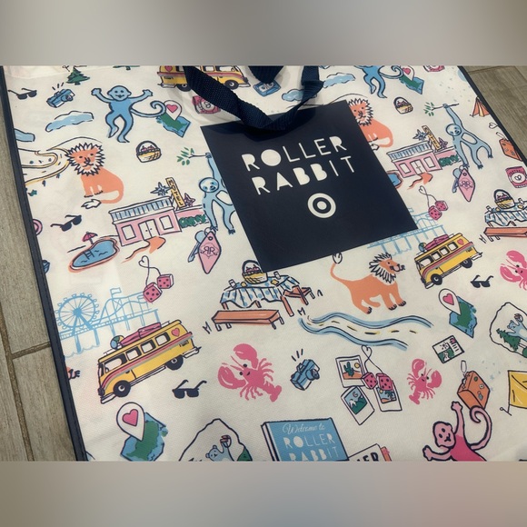 Roller Rabbit x Target Large Tote Bag - Picture 2 of 4